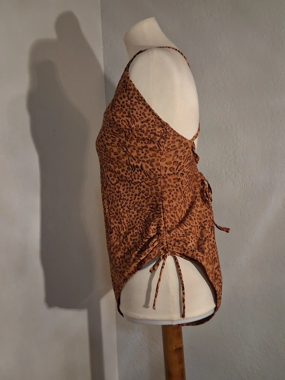 Shade & Shore Brown Leopard One-Piece Swimsuit